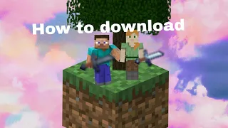 How to Download one block sky block EASY