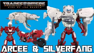 Beast Alliance Combiner Arcee & SILVERFANG Review - Transformers Rise of the Beasts