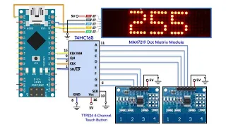 Arduino I/O Expansion via 74HC165 Shift Register