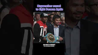 Pacquiao vs Mayweather |This is the Reason Why Mayweather Doesn't Want A Rematch Again #boxing