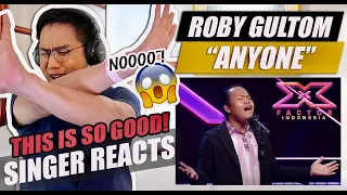 Gagal Menjadi Backing Vokal Judika, Roby Gultom Berhasil Dapat YES - X Factor Indonesia | REACTION