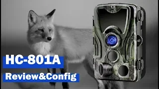 HC-801A trail camera review and configuration