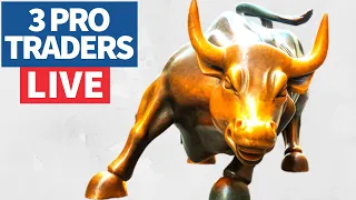 Join 3 Pro Traders Make (& Lose) Money💰, Day Trading - March 17, 2021