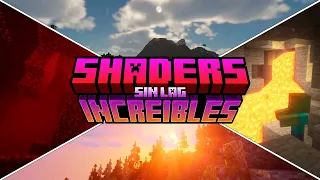 Top MEJORES SHADERS para MINECRAFT 2024