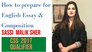 How to pass CSS Essay | How to prepare for Essay and Composition for CSS by Madam Sassi  Malik Sher