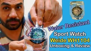 Weide Sport Watch WH1104 Unboxing and Review