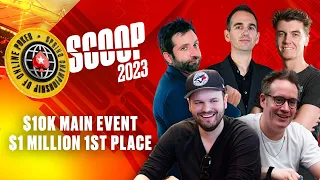 SCOOP 2023: $10K NLHE Main Event Final Table - James, Joe, Sam, Griffin and Fintan ♠️ PokerStars