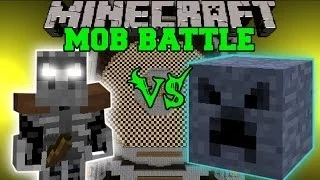 MUTANT CREATURES MOD VS MEGABLOCK - Minecraft Mod Battle - Mob Battles - Mods