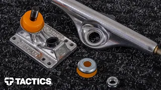 Parts of a Skateboard Truck | Skateboard Buying Guide | Tactics