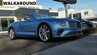 2020 Bentley Continental GTC V8: Walkaround, Startup, Interior, Exterior, & Sound