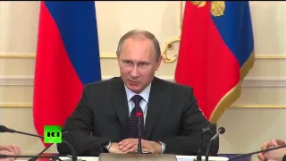 Путин попросил не ходить на работу с гриппом