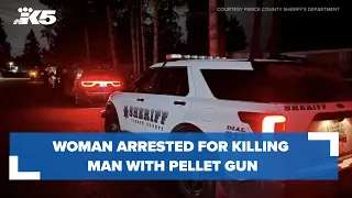 BREAKING: Woman arrested for killing man with pellet gun