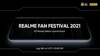 realme Fan Festival 2021 GT Master Edition Launch Event