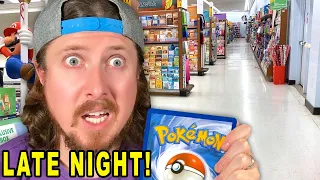 BLACK FRIDAY POKEMON CARDS SHOPPING IN WALMART AT NIGHT! (Pokemon opening)