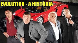 A HISTÓRIA DO EVOLUTION - O GRUPO MAIS PODEROSO DA WWE