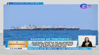 Philippines demands withdrawal of China vessels from Julian Felipe Reef | BT