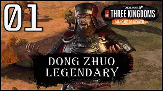 Total War: Three Kingdoms - Legendary Dong Zhuo Campaign - Romance - Episode 1