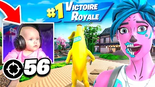 J’ai Rencontré le Bébé le plus Fort de Fortnite ! 🤯🥰