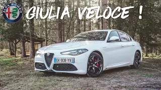 ESSAI Alfa Romeo GIULIA VELOCE 280ch - Sensationnelle ?