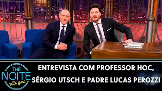 Entrevista com Professor HOC, Sérgio Utsch e Padre Lucas Perozzi | The Noite (07/03/22)