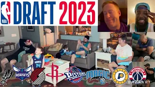 2023 NBA Draft Reactions | First 12 Picks!