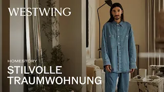 Moderne Wohnzimmer Ideen in stilvoller Traumwohnung | So gemütlich wohnt Julian Daynov | Roomtour