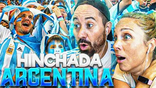 ESPAÑOLA REACCIONA 1ªVEZ a HINCHADAS ARGENTINAS 🇦🇷EPICO🇦🇷