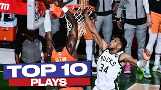 Top 10 PLAYS of the 2020-21 NBA PLAYOFFS 👏