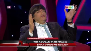 Jaime Bayly: "Mi abuelo y mi padre eran pinochetistas"