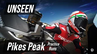 Pikes Peak Unseen Footage / Helmet and Bike Cameras / @motogeo