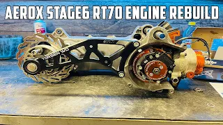 Aerox Stage6 RT70 Engine Rebuild (timelapse)