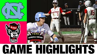 #11 North Carolina vs NC State Highlights | NCAA Baseball Highlights | 2024 College Baseball