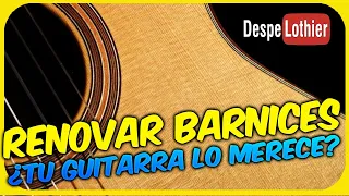 Spanish Guitar Varnish. Damos MANTENIMIENTO a una Guitrarra CLÁSICA