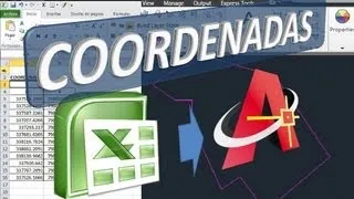 Pasar Coordenadas de Excel a AutoCAD