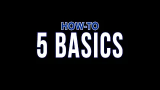 How to do the 5 Most Basic BMX Tricks