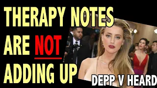 Amber Heard Therapy Notes DO NOT ADD UP!!