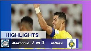 Ronaldo's Brilliance: Al-Nassr vs Al-Akhdoud 3-2 in Thrilling 2024 Encounter