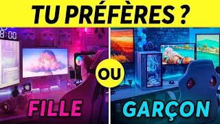 Tu préfères...? Filles VS Garçons 👦👧