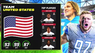 I Used One NFL Superstar From Every State