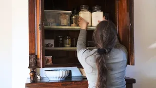 A Day of Winter Serenity: Baking, Reorganizing, Quiet Crocheting