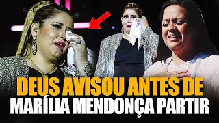 DE ARREPIAR! Veja o que DEUS falou antes de Marília Mendonça Partir ( Deus Avisou antes de Acontecer