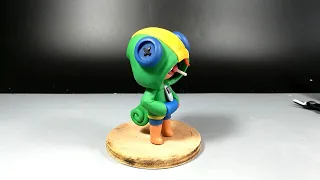 leon |brawl stars polymer clay