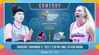 CHOCO MUCHO vs CREAMLINE | GAME 2 NOVEMBER 17, 2022 | 2022 PVL REINFORCED CONFERENCE