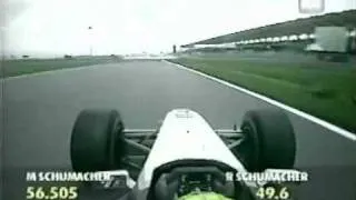 Onboard lap with Ralf Schumacher - Sepang 2001 qualifying - No commentary