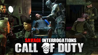 Most SAVAGE Interrogations in Call of Duty【 Modern Warfare - Black Ops Cold War 】