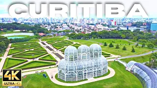 CURITIBA PARANÁ BRAZIL | 4K Aerial Drone View