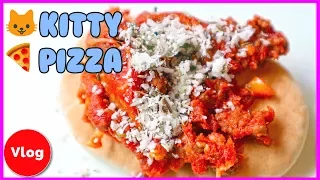 Homemade Kitty Pizza! Make Pizza For Your Cat