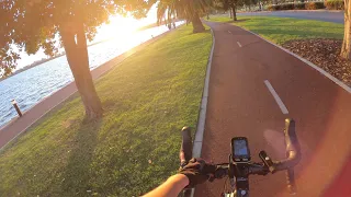 What is it like to cycle through Perth city in 2022?