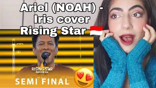 Ariel 'Noah' “Iris” Go Go Dolls Cover Semi Final Rising Star 🇮🇩  Reaction | Shahrukh Khan of 🇮🇩