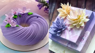 Most Satisfying Mirror Glaze Cake Recipe | So Creative Cake Compilation